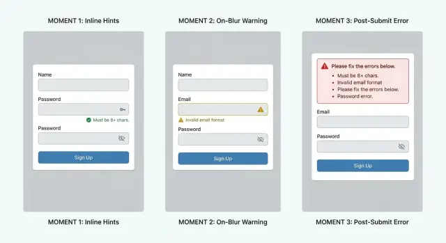 Email validation at signup: where to run checks for best UX