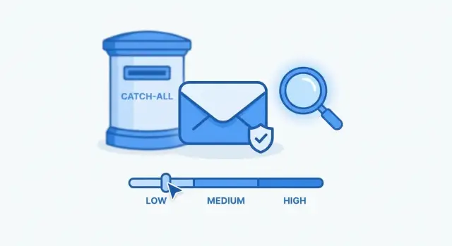 Catch-all email validation: how to accept addresses safely
