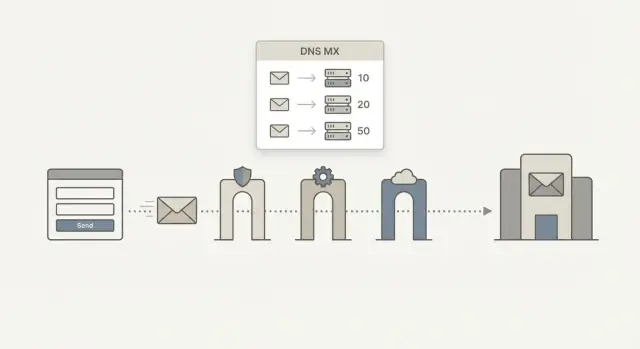 Unusual MX records: handling corporate email gateways safely