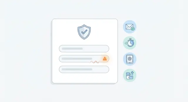 Reduce fake signups with email validation and smart friction